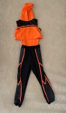 Weissman Hotling Bling Orange Hip Hop Jazz Dance Costume MC  14480