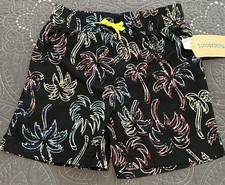 Thereabouts Boys Laser Palm Print Swim Trunks Size XS 6/7