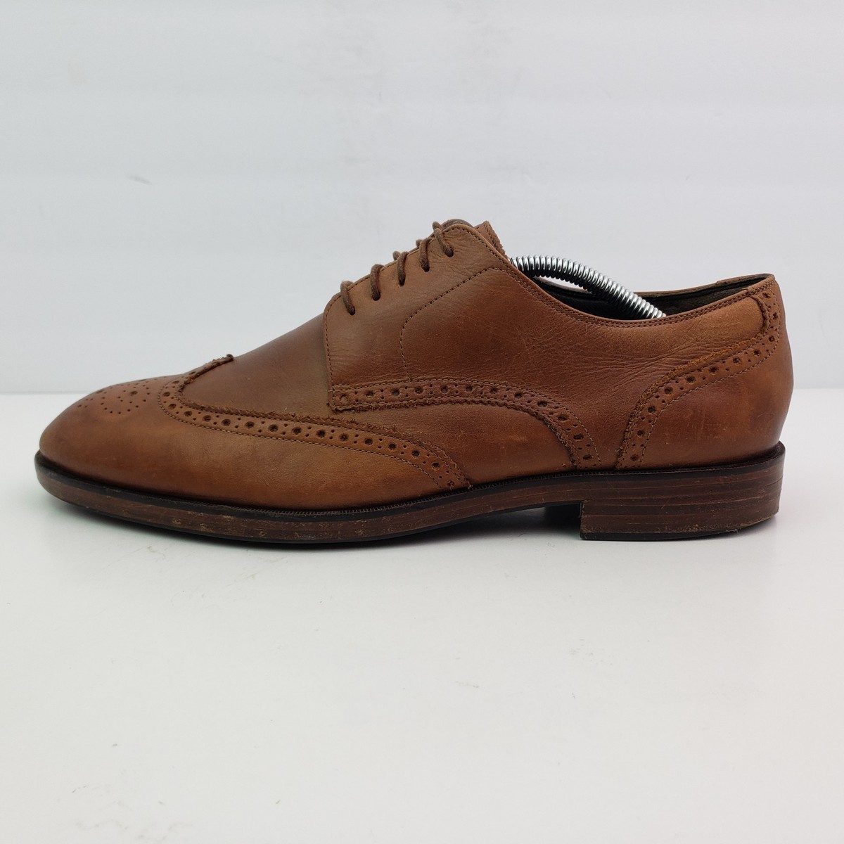 Cole Haan Grand OS Harrison Mens Size 10.5 Brown Leather Formal Wingtip Shoes Cole Haan Grand OS Harrison Mens Size 10.5 Brown Leather  main image 3