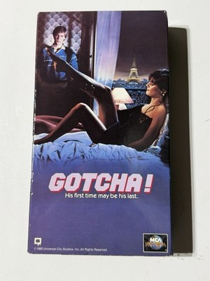 Gotcha! (VHS, 1985) Anthony Edwards MCA RARE Original Release