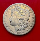 1884-S Morgan Dollar Hard Date No Reserve