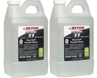#ad #ad 2 Bottles BETCO 336 FASTDRAW 11 Green Earth Peroxide Cleaner 2L $44.95
