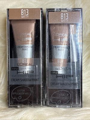 2x L Oréal New HIP CREAM SHADOW PAINT # WITTY 0.25 Oz