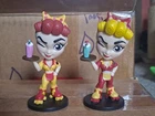 DC Comics Lil Bombshells Flash & Yellow Variant Vinyl Figure Cryptozoic Lot Of 2