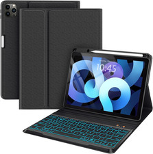 iPad Pro 11 Air 11/10.9 Keyboard Case Backlit Detachable Magnetic