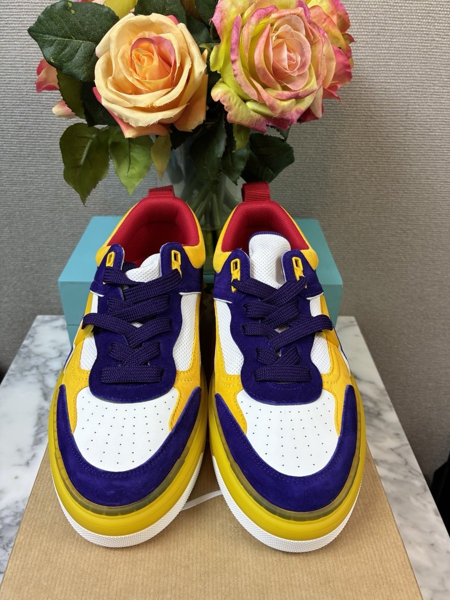 Christian Louboutin Astroloubi Purple Donna Low Top Sneakers - EU