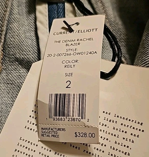 Blazer Current Elliot the Denim Rachel Foto 3 de 4