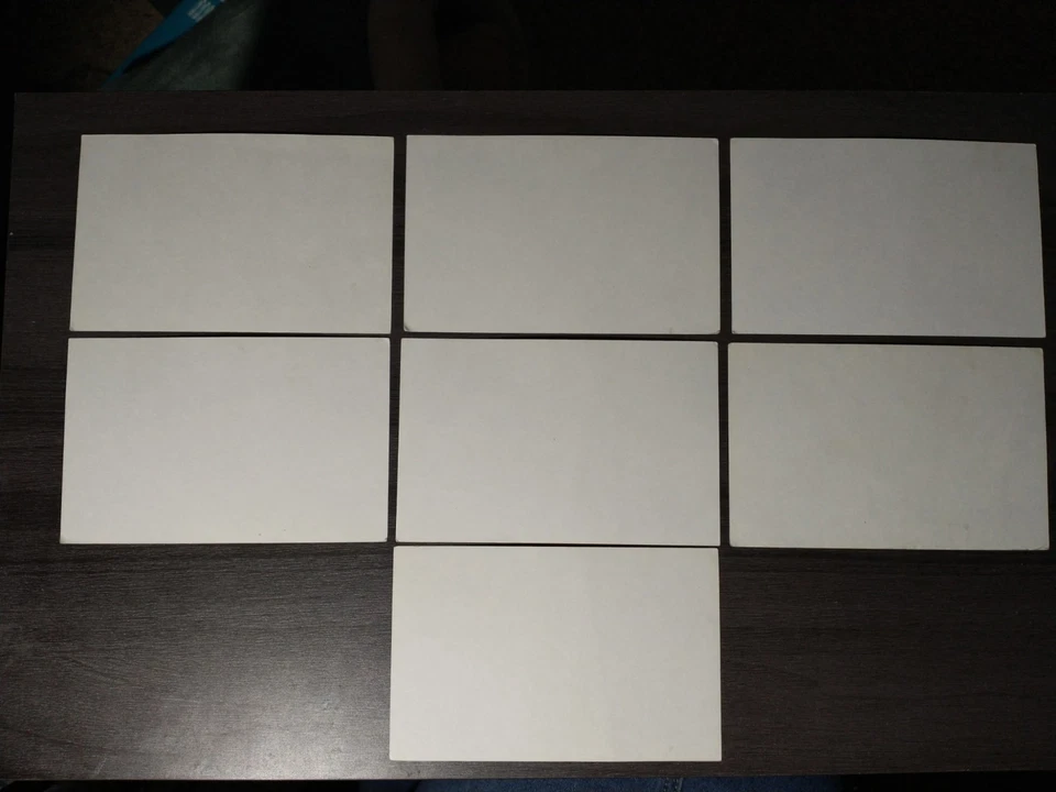 Lote de postales USPS Forever ciervos cola blanca dorada 7 piezas postales en blanco sin usar Foto 2 de 4