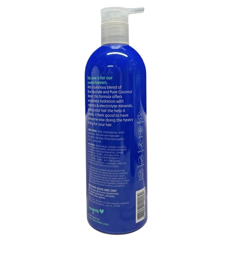 (2) Not Your Mothers Naturals Blue Sea Kale & Coconut Water Conditioner 15.2oz - Image 4 of 4
