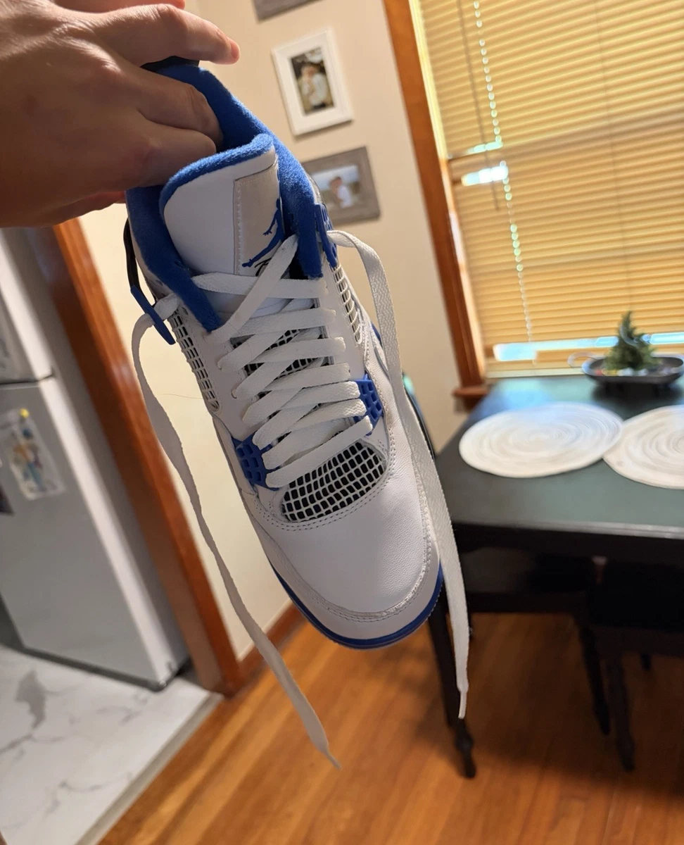 Jordan 4 Retro Blue for Sale - Authenticity Guaranteed - eBay