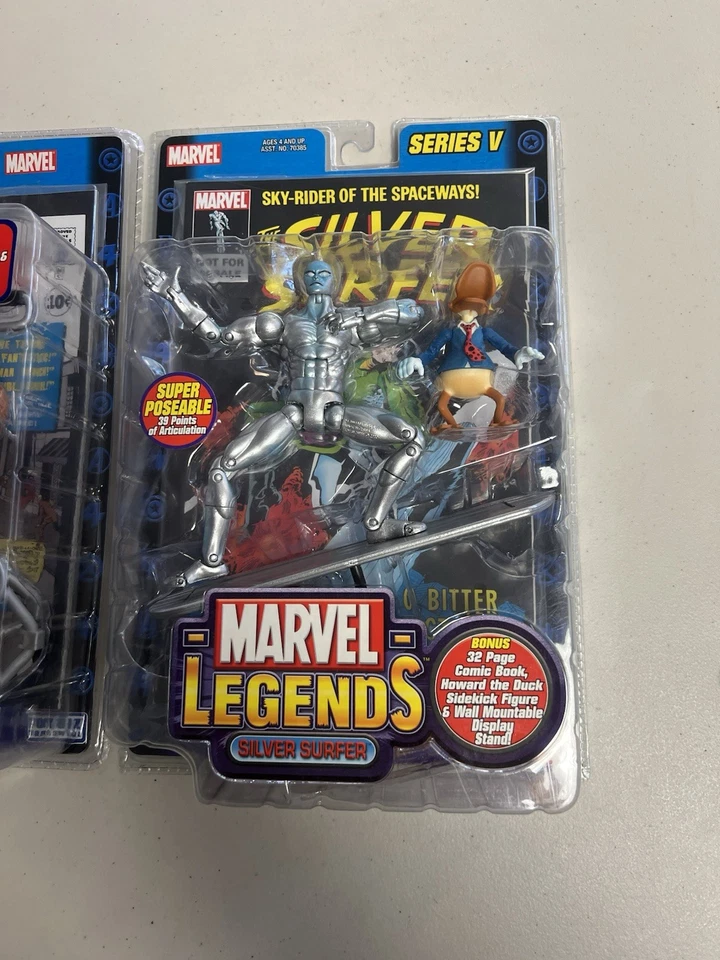 老式漫威传奇银色冲浪者人偶首次亮相 2 件装 — 第 3/4 张图片