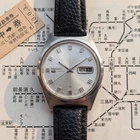Seiko 5126-8000 1967 Vintage 36mm Automatic Day Date Watch "Waterproof" Caseback
