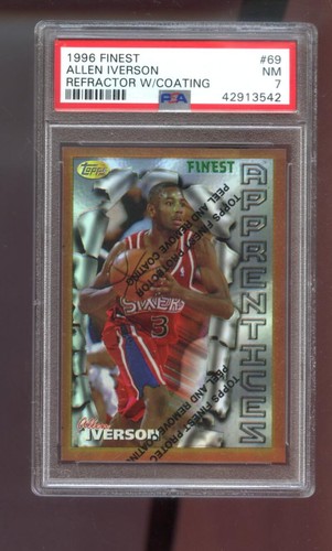 1996 Allen Iverson [Refractor] #69