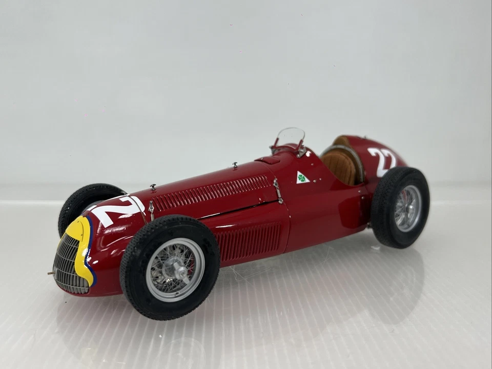 1/18 Exoto XS 1959 Alfa Romeo Alfetta Fangio Campeón del Mundo Pedralbes GPC97240 Foto 3 de 4