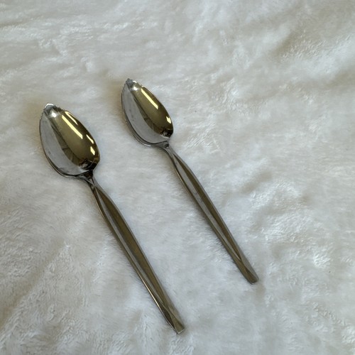 2 Wm. Rogers Mfg. Co. - Grapefruit Spoons - Silver Plated - Serrated - Picture 4 of 8
