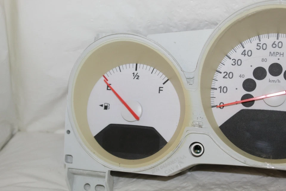 Speedometer Instrument Cluster Dash Panel Gauges 09 Dodge Caliber 65,227 Miles - Image 2 of 4