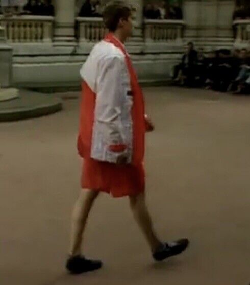 Comme Des Garçons Homme Plus S/S 1999 Runway Red Nylon Comme Des Garçons Homme Plus S/S 1999 Runway Red Nylon