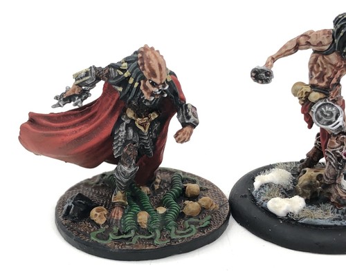 Alien VS Predator AVP Wargame Prodos Games Hunting Predator Painted Miniature 8x - Picture 21 of 22