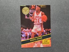 1994 GOLD STANDARD CARD #9 EDDIE JONES Signature Rookies Los Angeles Lakers