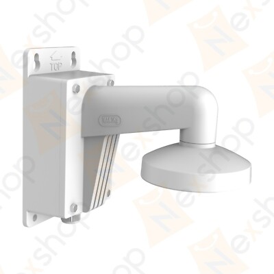 Nex DS-1273ZJ-140B Wall Mount Bracket w/ Junction Box for Hikvision Doom Camera