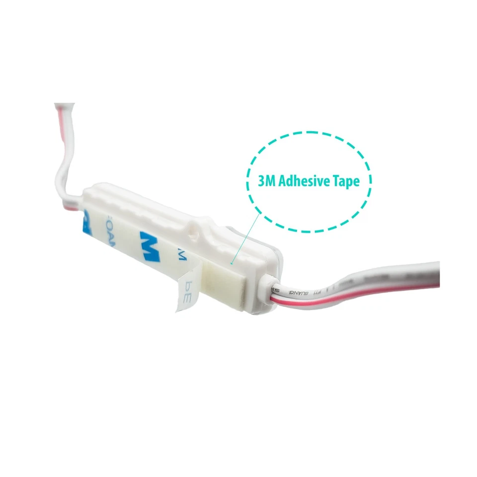 LED Module 110V-3W Store Front Light - 100 Pcs -55ft - IP67 Sign Channel Letter - Image 4 of 4