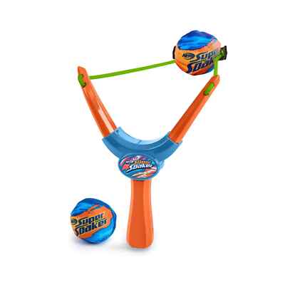 WowWee Nerf Super Soaker Storm Ball Sling and Soak x2 by Hasbro   2-Pack