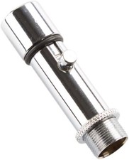 Chrome Quick Release Microphone Stand Connector Easy Disconnect Mic Holder