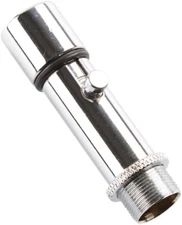 Chrome Quick Release Microphone Stand Connector Easy Disconnect Mic Holder