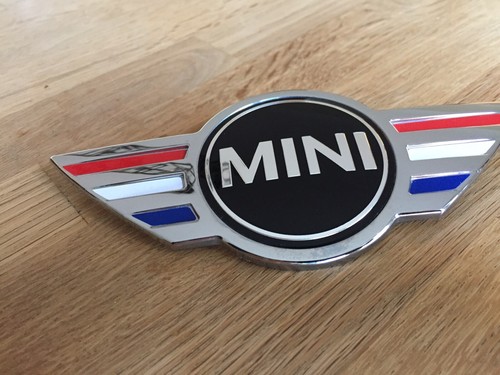 bmw mini R60 R61 countryman paceman bonnet badge Union jack inserts - Picture 7 of 10