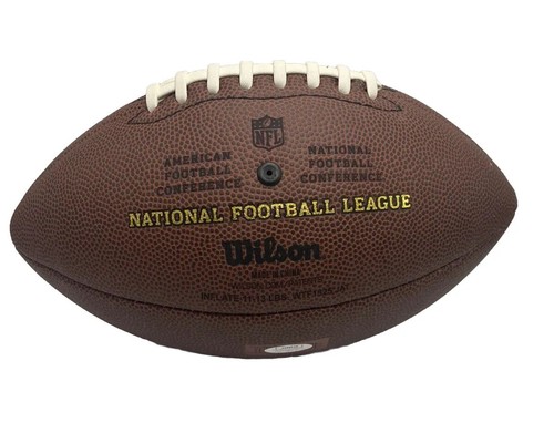 Adrian Peterson Autograph Signed Wilson The Duke Ball Football JSA COA Vikings - Picture 3 of 7