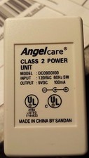 Angelcare Model DC0900100 Class 2 Power Adapter Charger Plug 9VDC 100mA