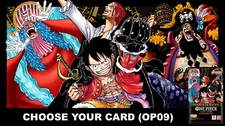 One Piece Emperors in The New World - Choose Your Card Singles OP09 English Set
