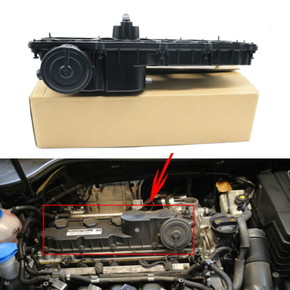 1 pieza 07K103469L nueva cubierta de válvula para Volkswagen Beetle Bora Golf Jetta Passat Foto 2 de 4