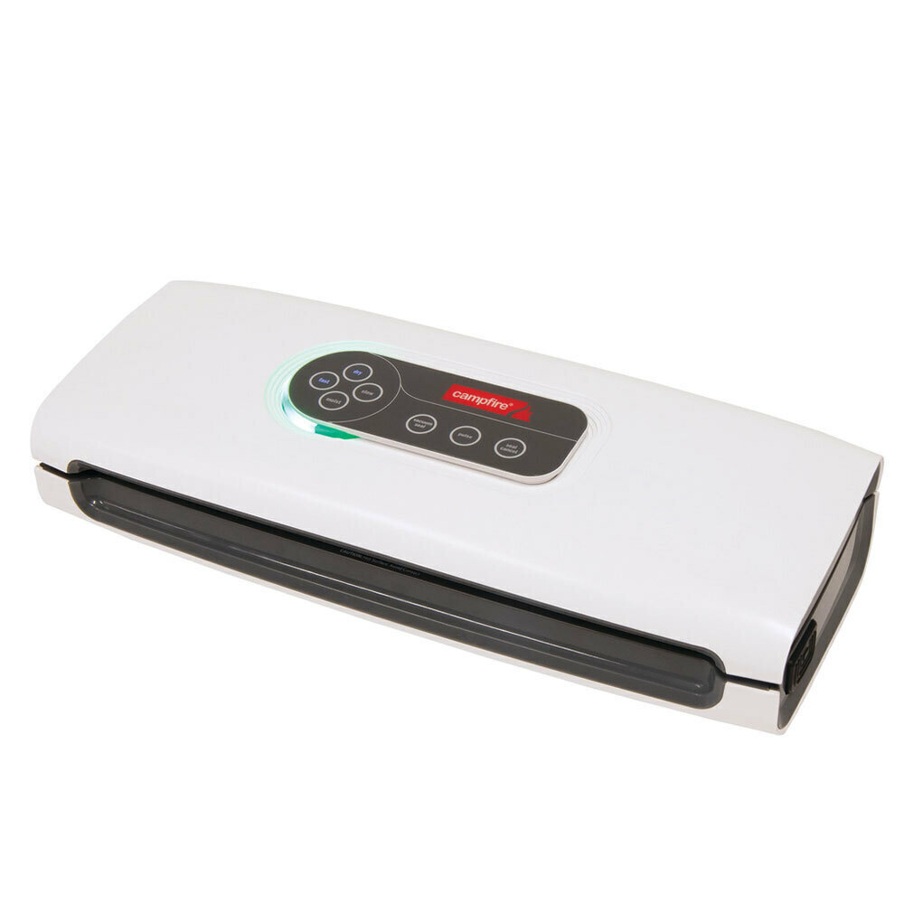 Campfire Vacuum Sealer 12v and 240v Food Safe + Bags 9320531086283 eBay