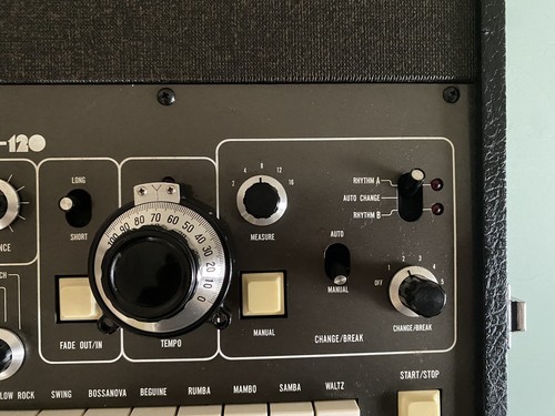 Korg SR-120 Drum Machine analogica PROTOTIPO unico nel suo genere Made in Japan - Foto 14 di 24