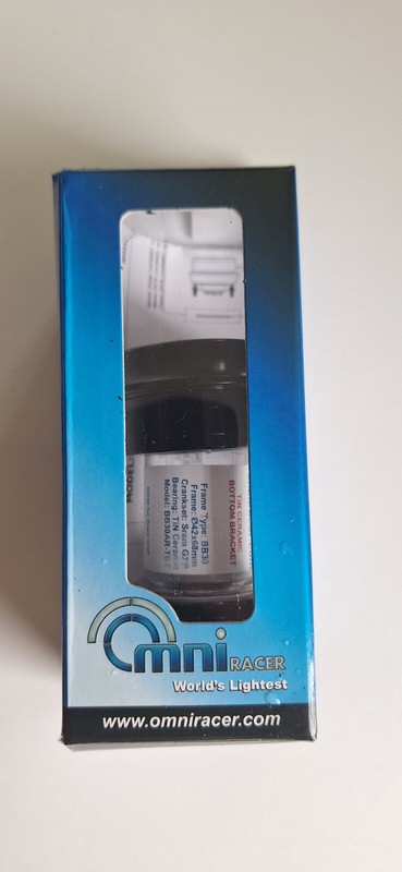 Omnirace Ti BB30 Ceramic Bottom Bracket Sram GXP Shimano