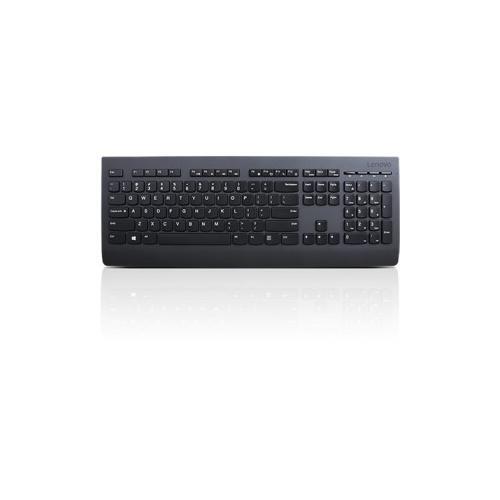 Lenovo 4X30H56861 Kabellose Tastatur – RF Wireless, QWERTY Italienisch, Schwarz, Mit Nano-Empfänger, Für ThinkCentre & ThinkPad Modelle