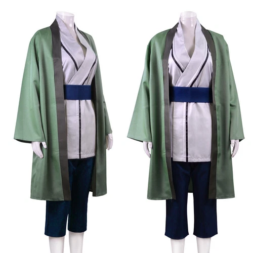 Anime Naruto Shippuden Hokage Tsunade Cosplay Costume Full Set Halloween Outfits - Picture 5 of 13