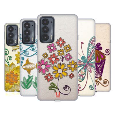 HEAD CASE DESIGNS QUILLING SOFT GEL CASE FOR MOTOROLA PHONES 2