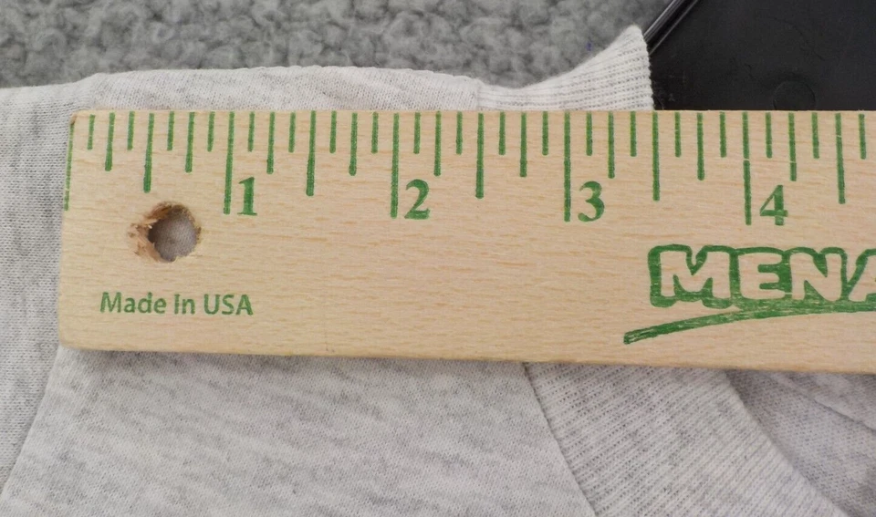 WISCONSIN DELLS CAMISETA JUVENIL TAMANHO XS (2/4) CINZA "BEACH BUM" CÃES COM ÓCULOS DE SOL - Imagem 4 de 4