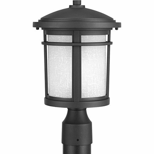 Progress Lighting P6424-31 Traditional/Casual 1-100W Med Post Lantern, Black - Bild 1 von 1