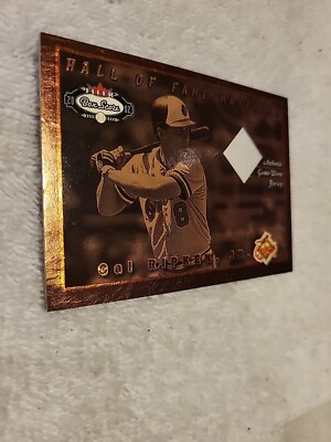 2002 Fleer Box Score Hall of Fame Material Cal Ripken Jr HOF