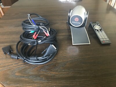 Polycom MPTZ-6. EagleEye Conference Camera with  cords and remote