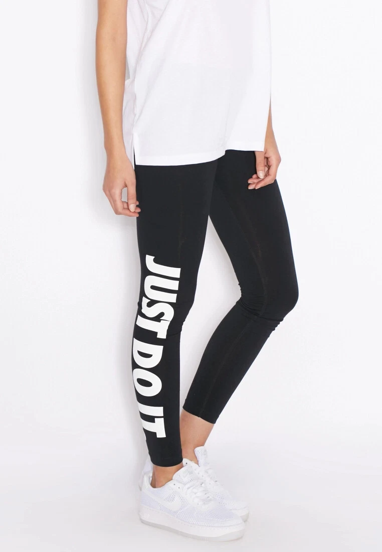 Nike Women's Sportswear Just Do It leggings Black Sizes L XL RRP £40