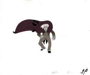 Sherlock Holmes Bravestarr production animation cel Filmation 1988 sp