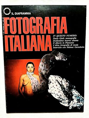ITALIENISCHES FOTO 232-1977 HELMUT GERNSHEIM-CECILIA GALLINI-COVER SERGE BORNER