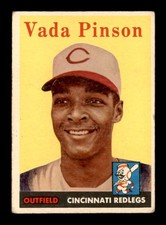 1958 Topps #420 Vada Pinson RC VGEX X2698139