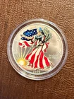 1999 American Eagle - Walking Liberty 1 oz - .999 Silver Dollar Colorized - COA