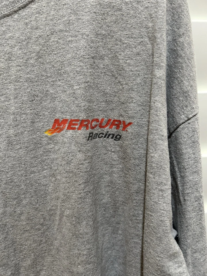 Camisa Gildan Gris Mercury Racing Talla XL Y Gancho Y Aparejo Caqui Talla 32 Foto 2 de 4