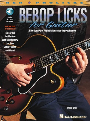 Bebop Licks for Guitar, Gitarre
